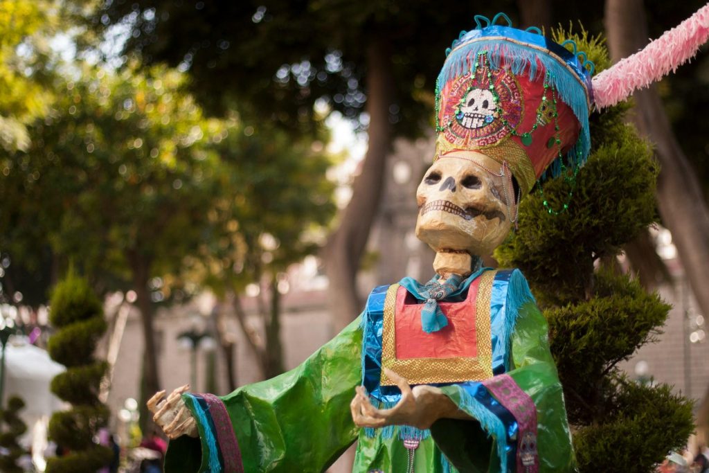 Celebración del Día de Muertos entre los toltecas