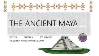 Impacto de factores ambientales en la civilización maya