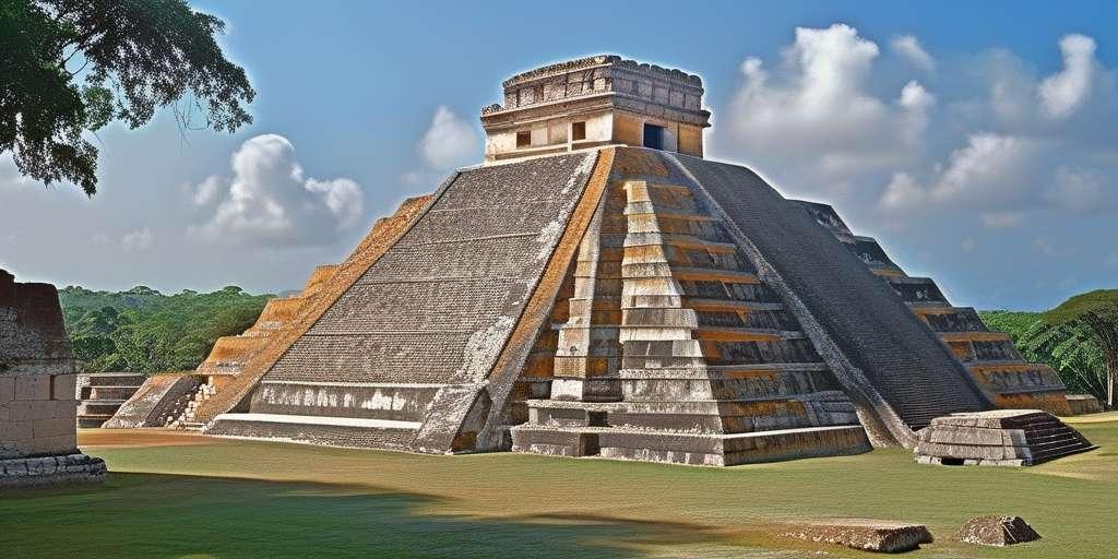 Similitudes en la arquitectura de las pirámides mayas y egipcias